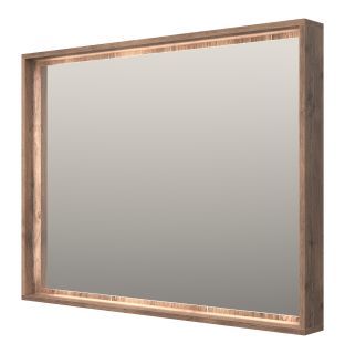 Зеркало с подсветкой Brevita Dallas DAL-02105-074 105см дуб Галифакс олово